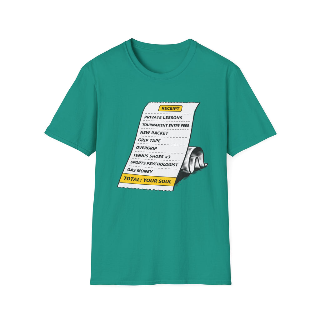 Tennis Receipt T-shirt