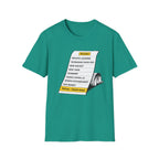 Tennis Receipt T-shirt