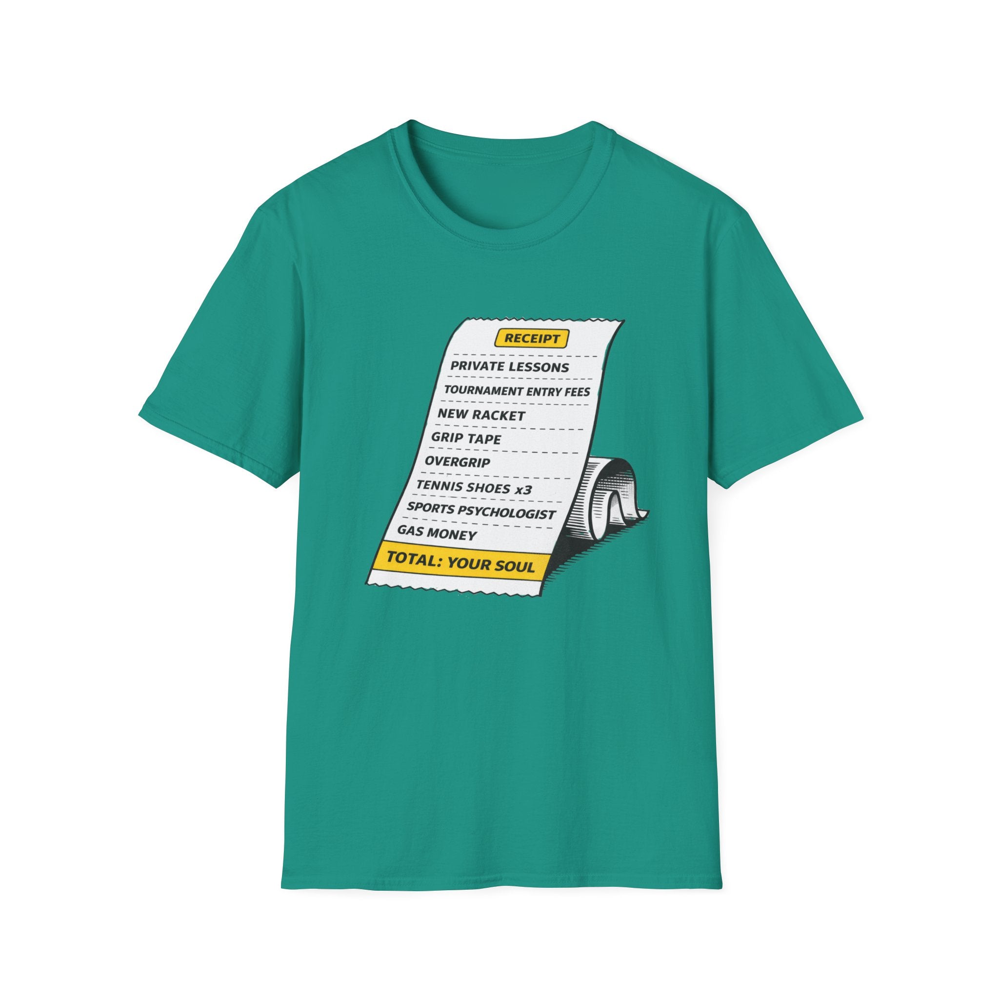 Tennis Receipt T-shirt