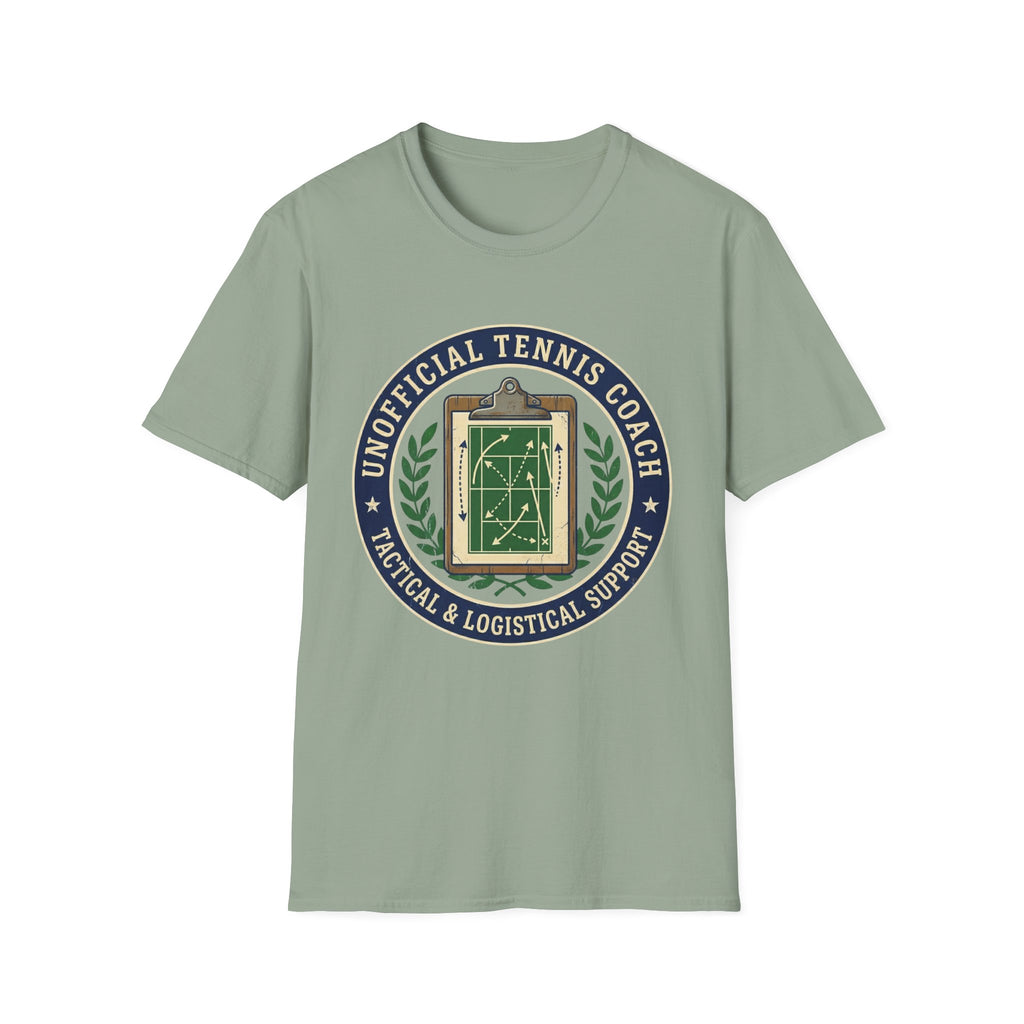 Unofficial Tennis Coach T-shirt