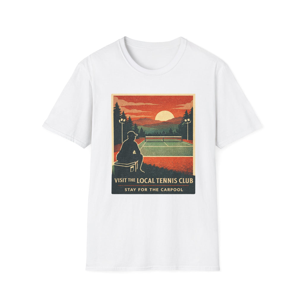 Visit Local Tennis Court T-shirt
