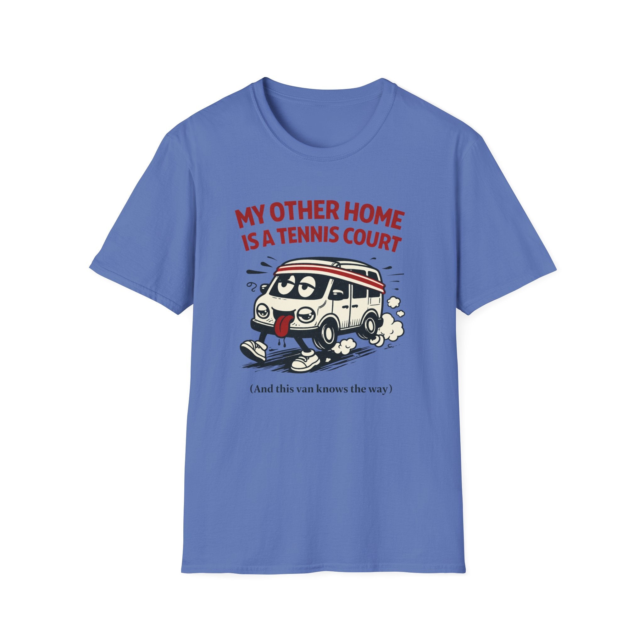 My other home is tennis court T-shirt