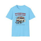 My other home is tennis court T-shirt