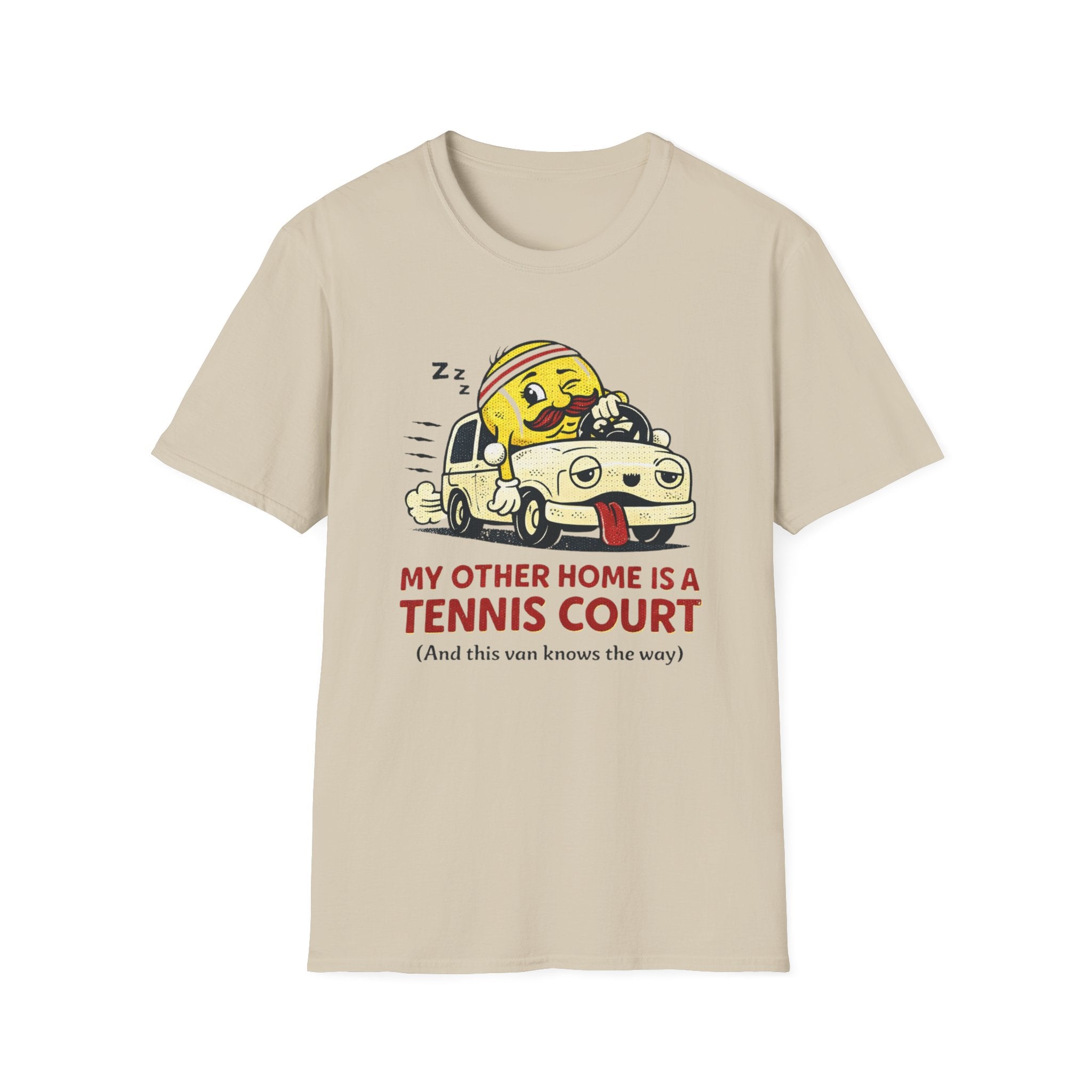 My Other Home is a Tennis Court T-shirt