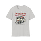 My other home is tennis court T-shirt