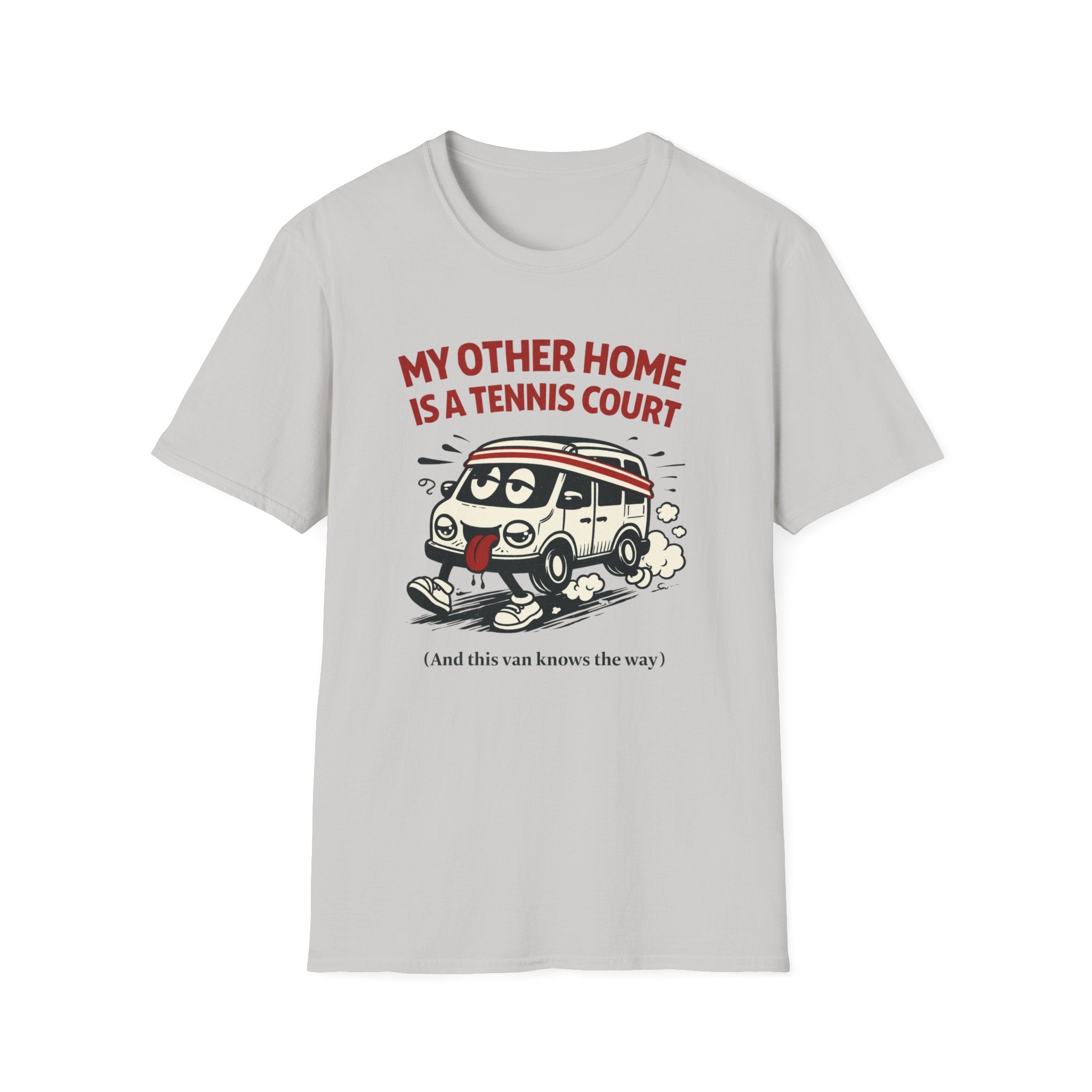 My other home is tennis court T-shirt
