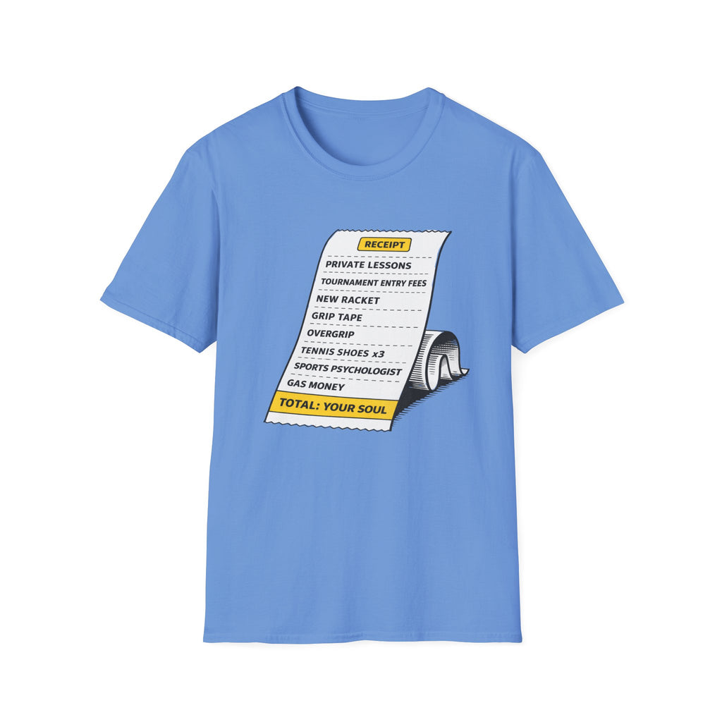 Tennis Receipt T-shirt