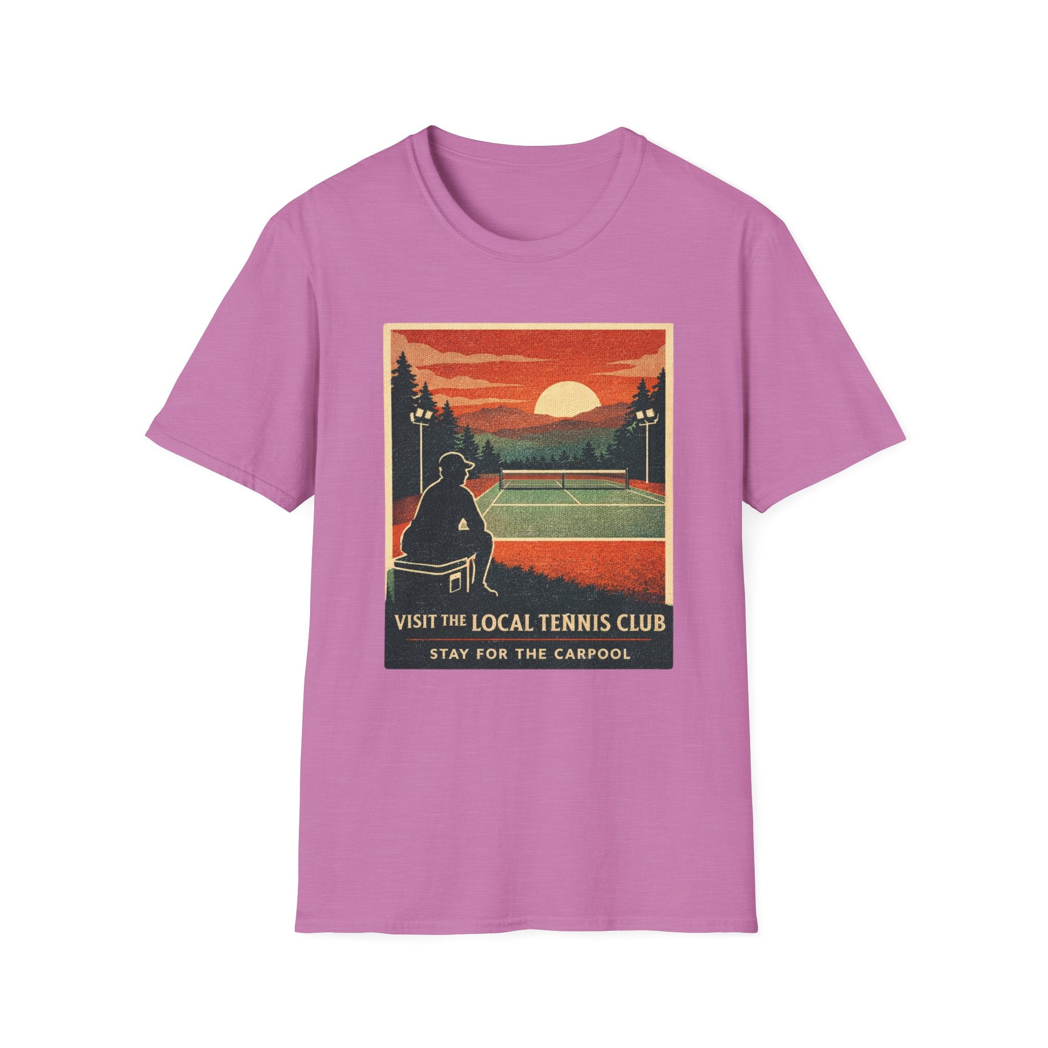 Visit Local Tennis Court T-shirt