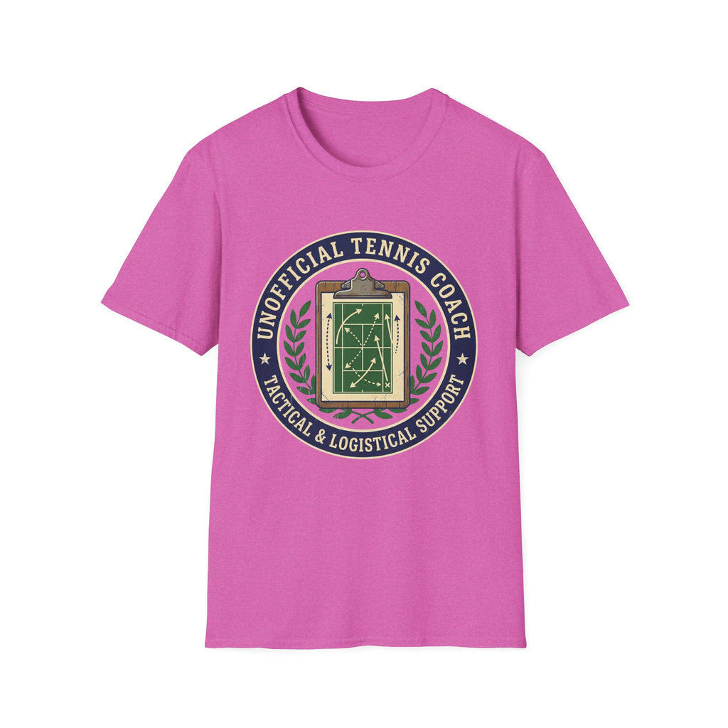 Unofficial Tennis Coach T-shirt