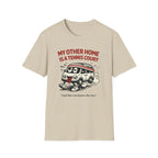 My other home is tennis court T-shirt