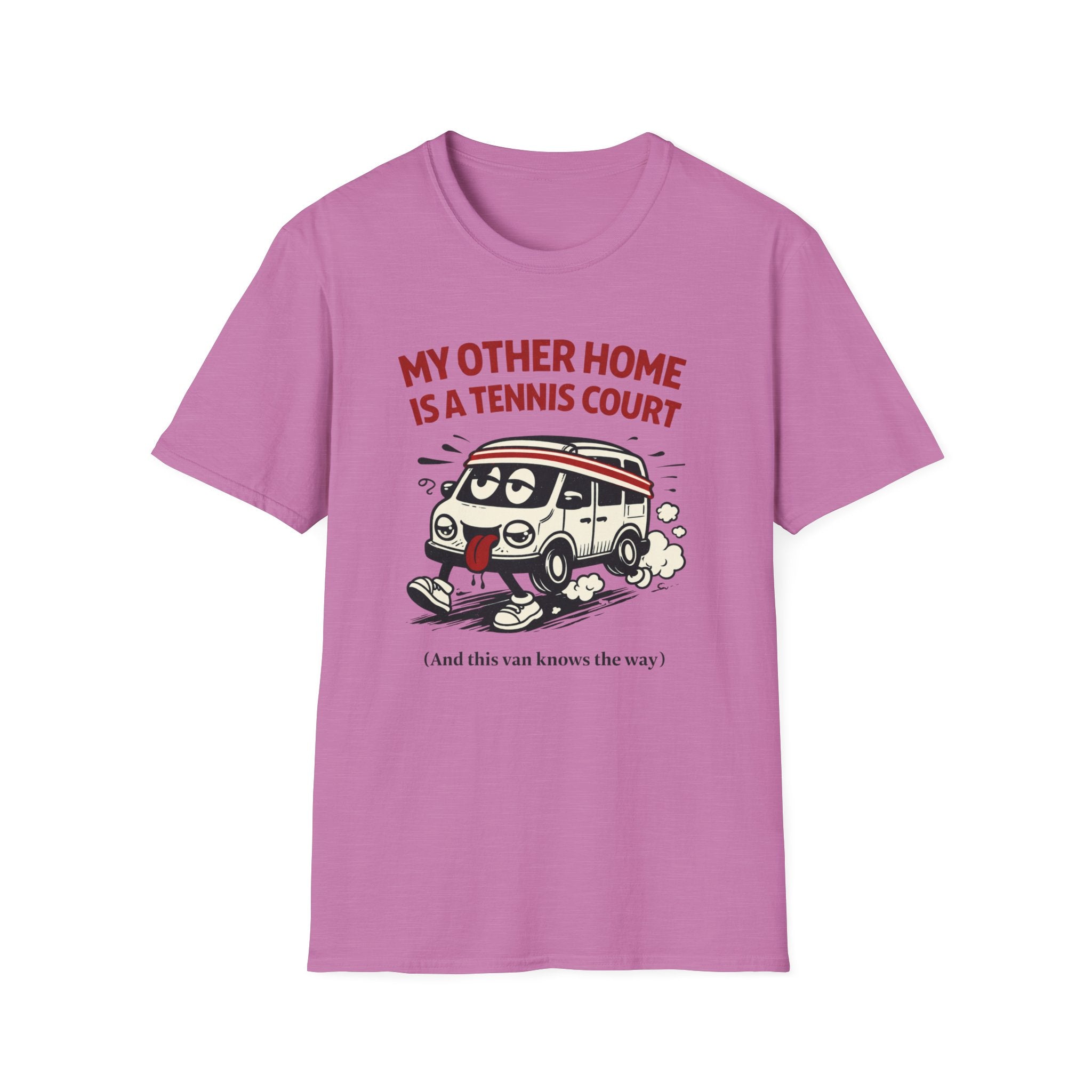 My other home is tennis court T-shirt