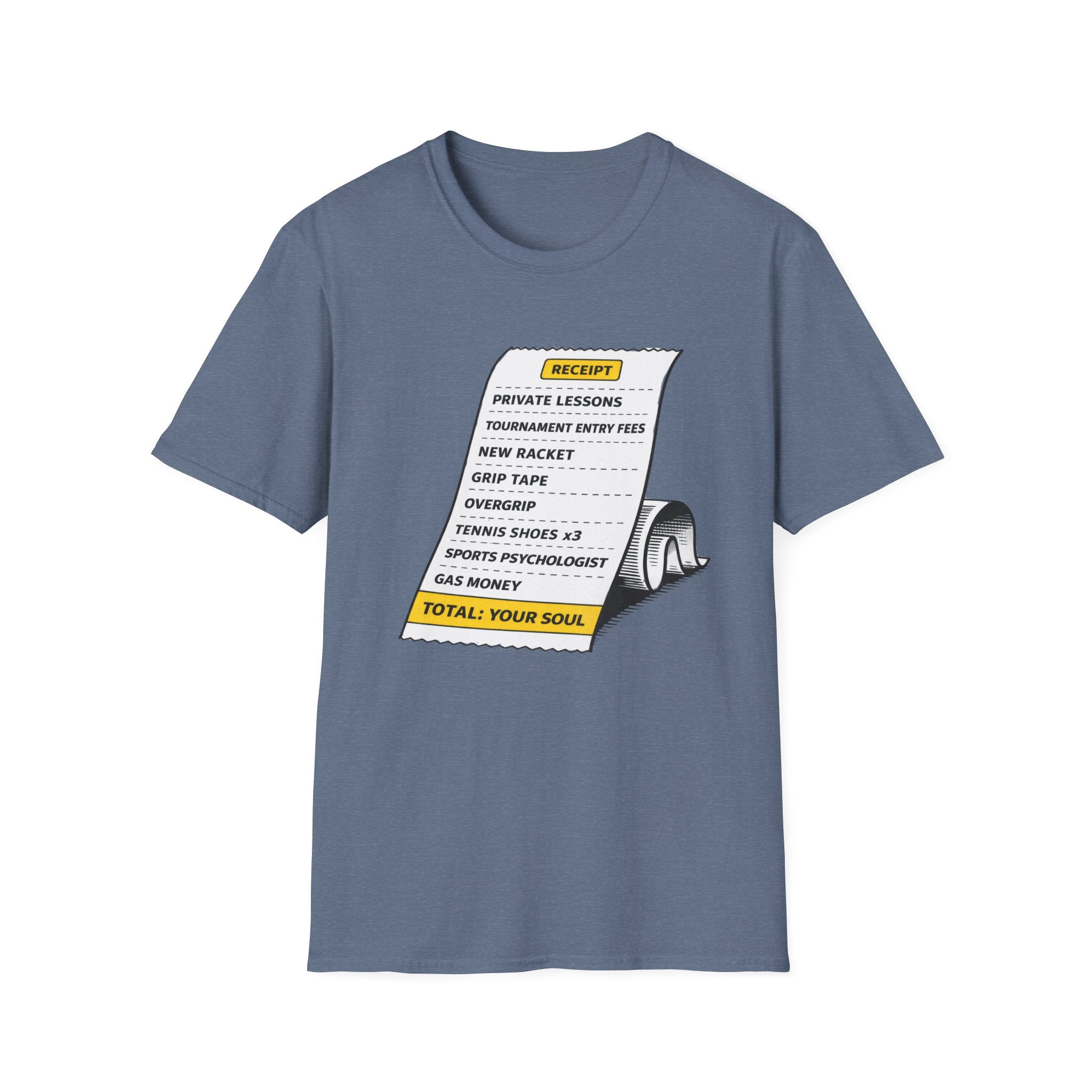 Tennis Receipt T-shirt
