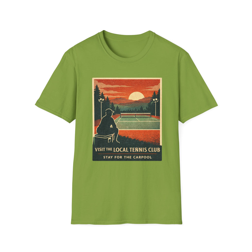 Visit Local Tennis Court T-shirt