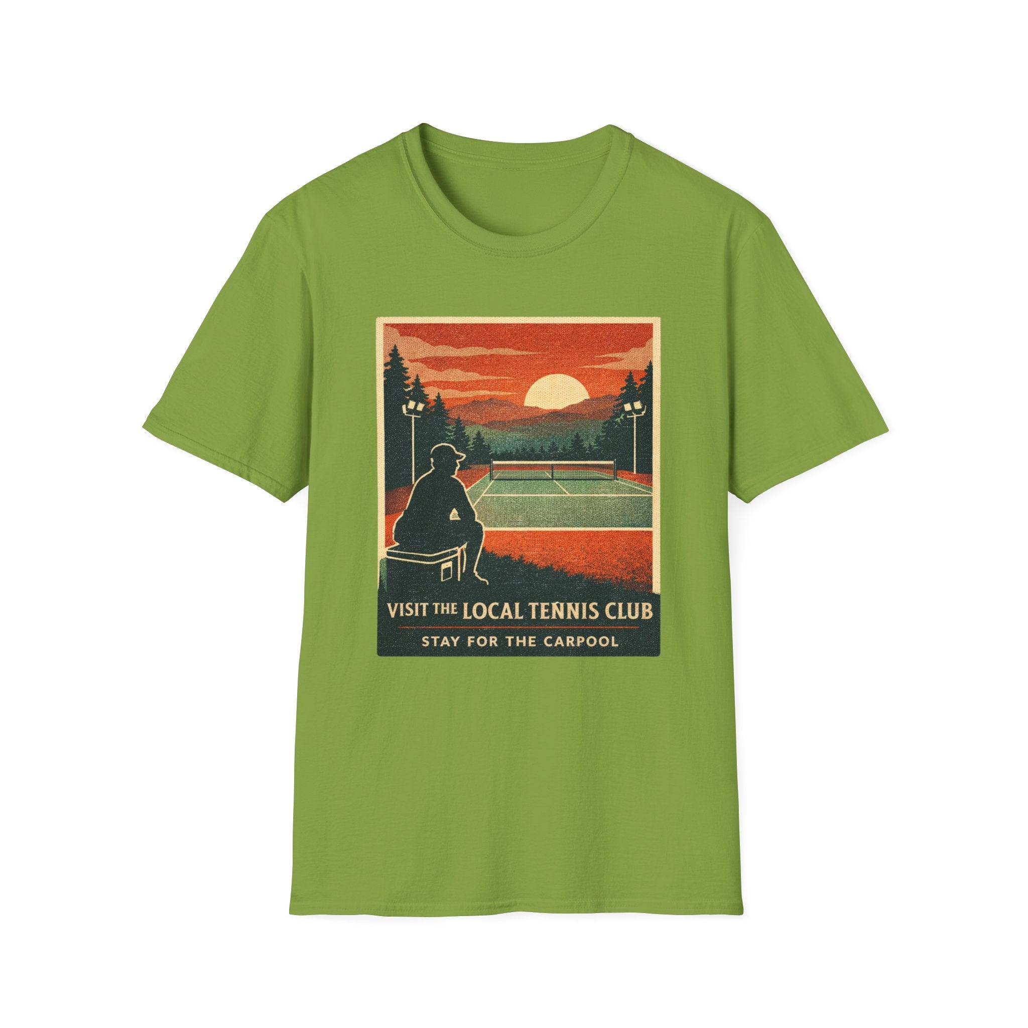 Visit Local Tennis Court T-shirt