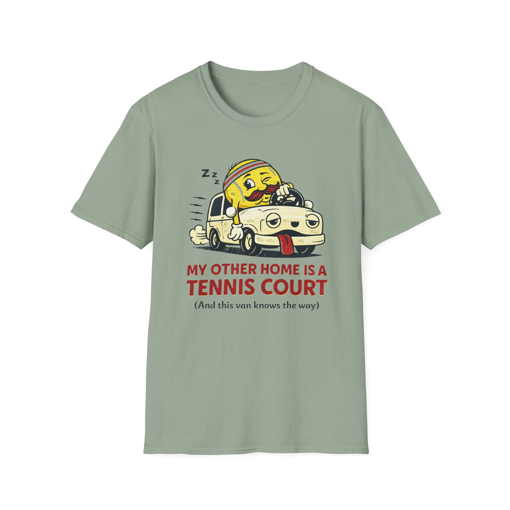 My Other Home is a Tennis Court T-shirt